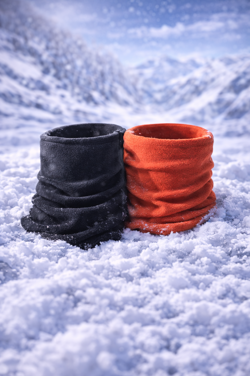 Cache-cou polaire coupe-vent multifonction avec protection UV