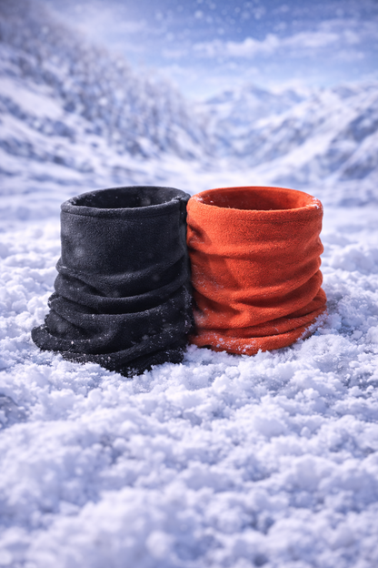 Cache-cou polaire coupe-vent multifonction avec protection UV