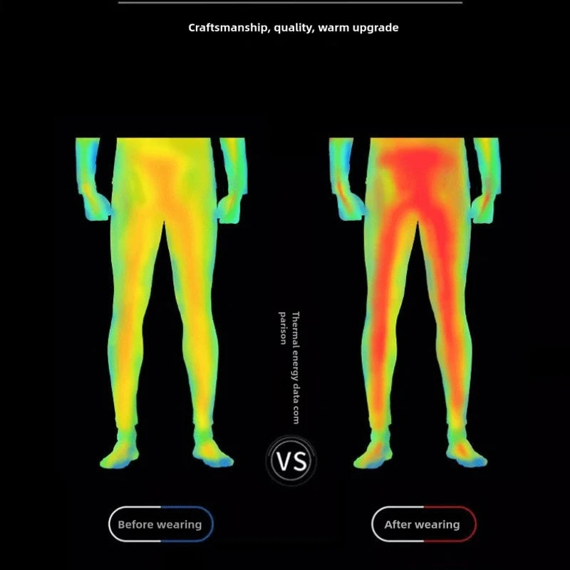 Legging thermique chaud homme