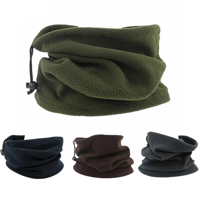 Cache-cou polaire coupe-vent multifonction avec protection UV