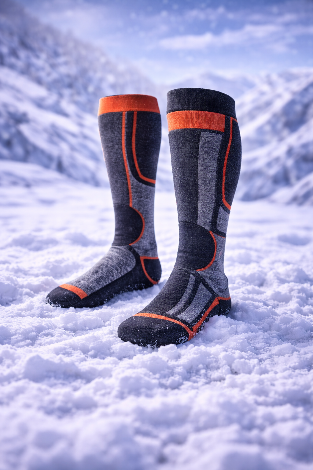 Chaussettes de ski thermiques haute performance